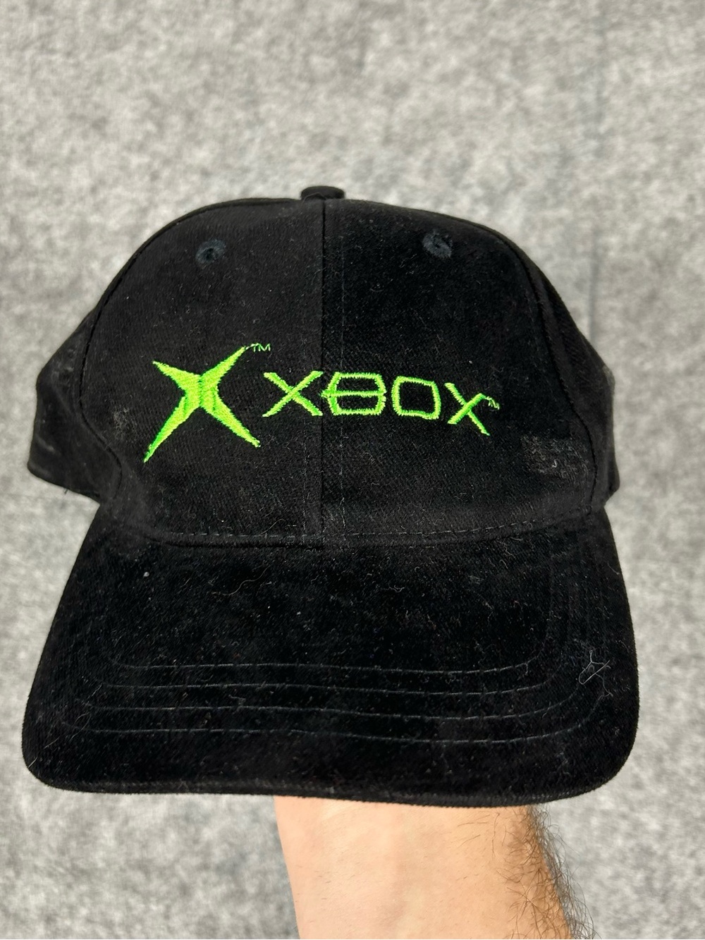 Rare Vintage Original Xbox Video Game Promo Embroidered Hat Adjustable Cap